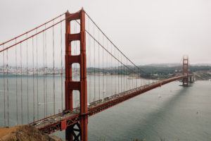 Golden Gate Bridge in san Francisco California 