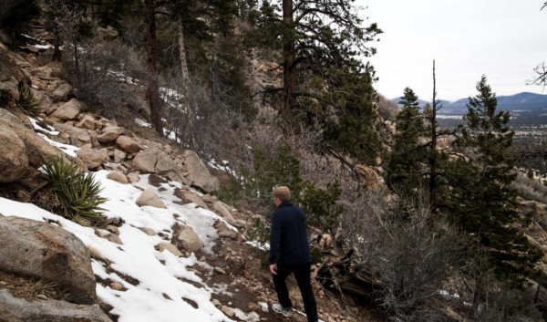 Snowy Hike in Flagstaff Arizona