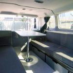 Escape Camper Vans Big Sur model interior table