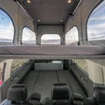 The interior view of the Del Mar's two interior beds