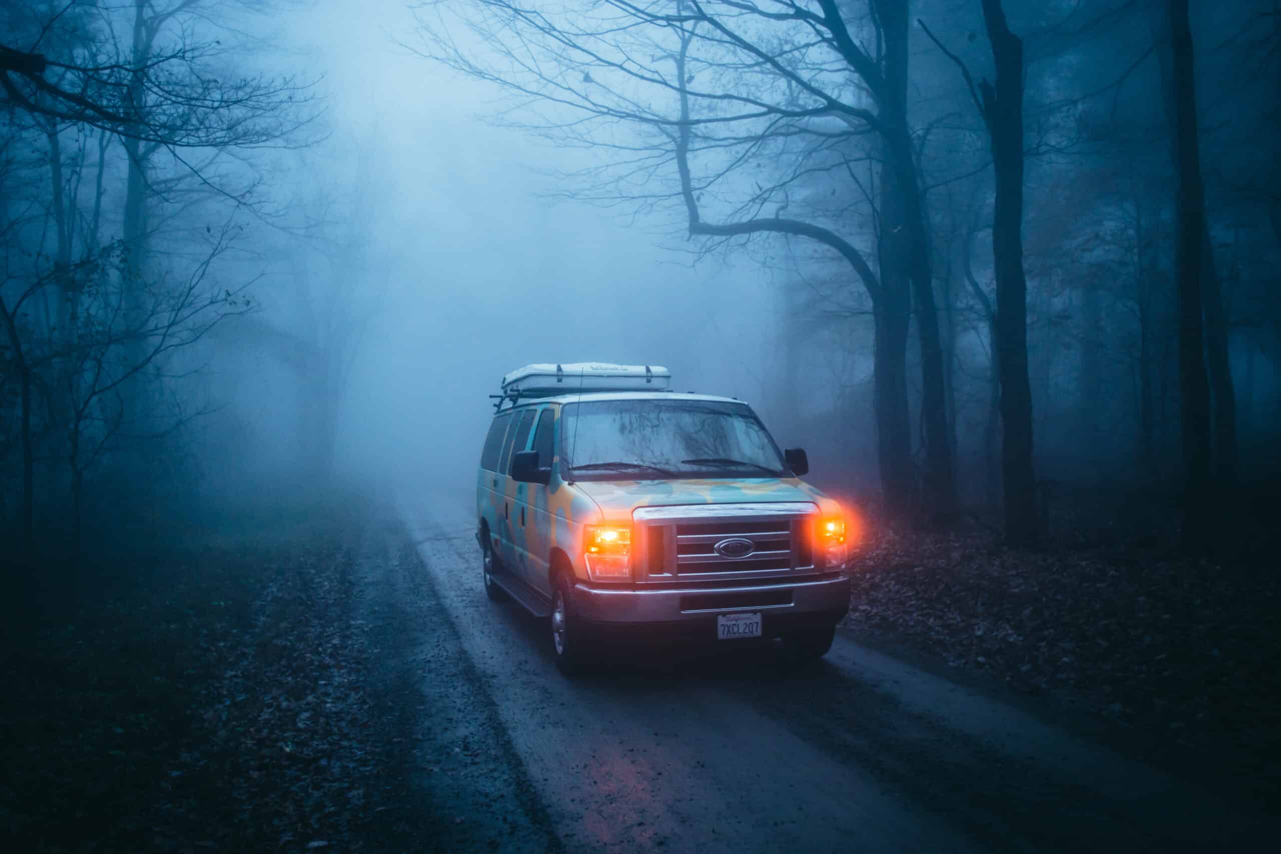 Camper Van Blue Ridge Parkway