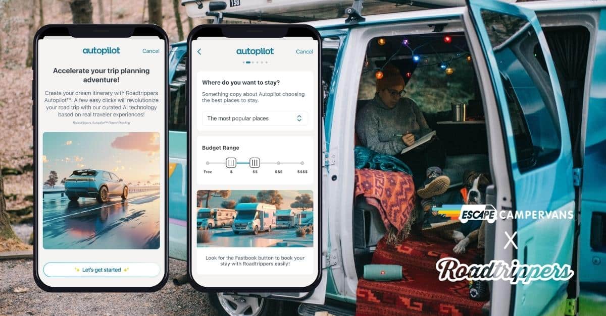 Roadtrippers AI feature, Autopilot, can plan your road trip for you.