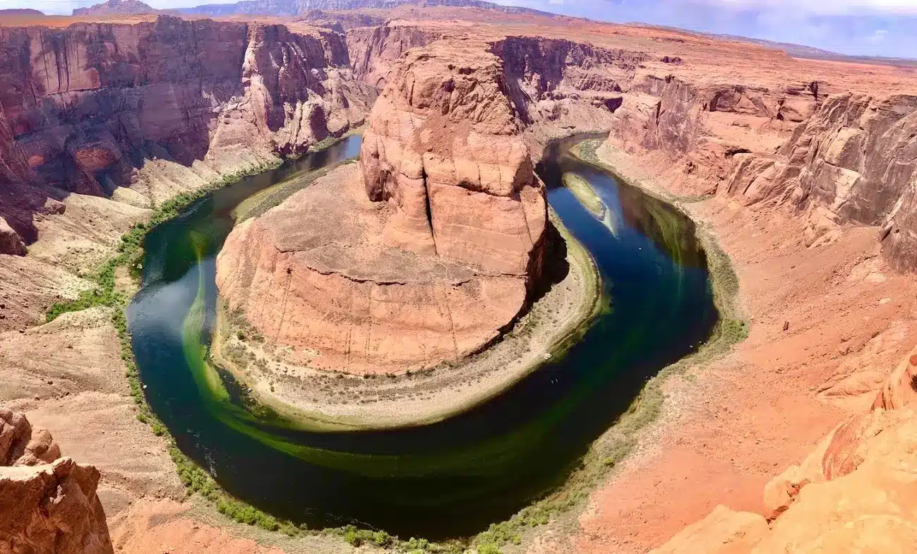 Horseshoe end in Page, Arizona