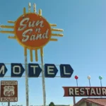 Vintage signs along Route 66