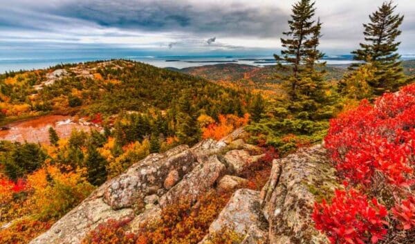 Fall Colors in Acadia National Park