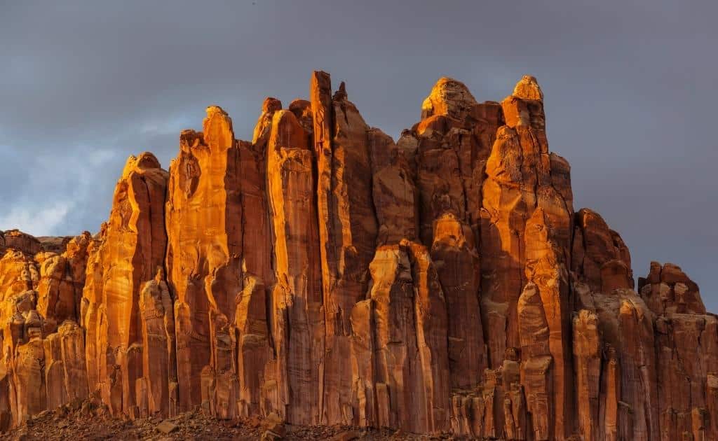 Rock formation at Capitol Reef National Park