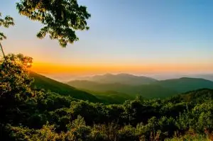 Great Smoky Mountains National Park Sunset